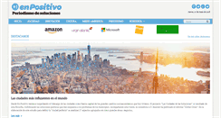 Desktop Screenshot of enpositivo.com