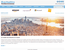 Tablet Screenshot of enpositivo.com